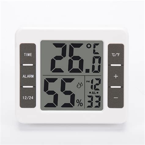 Battery Powered Smart Accurate Humidity Gauge Room Thermometer With