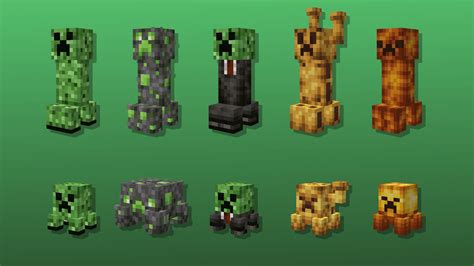 Collective Creepers Texture Pack 119 Mcpebedrock 9minecraftnet