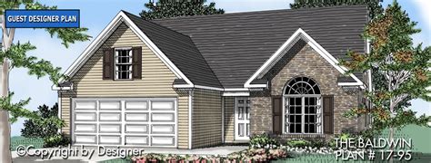 Baldwin House Plan 17-95 KT - Garrell Associates, Inc.