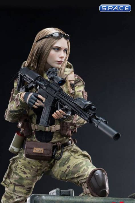 1 6 Scale Mc Camouflage Women Soldier Villa