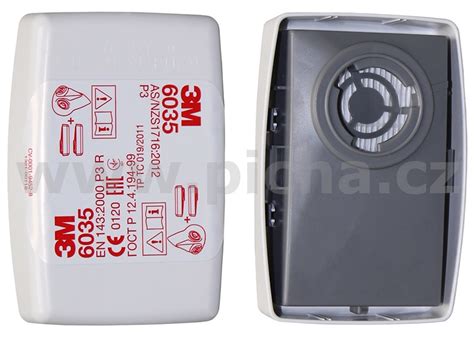 Filtr 3M typ 6035 P3 / Respirátory, masky, filtry - Filtry pro polomasky