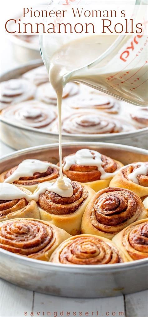 Pioneer Womans Cinnamon Rolls With Maple Frosting Breakfast Sweets Best Cinnamon Rolls