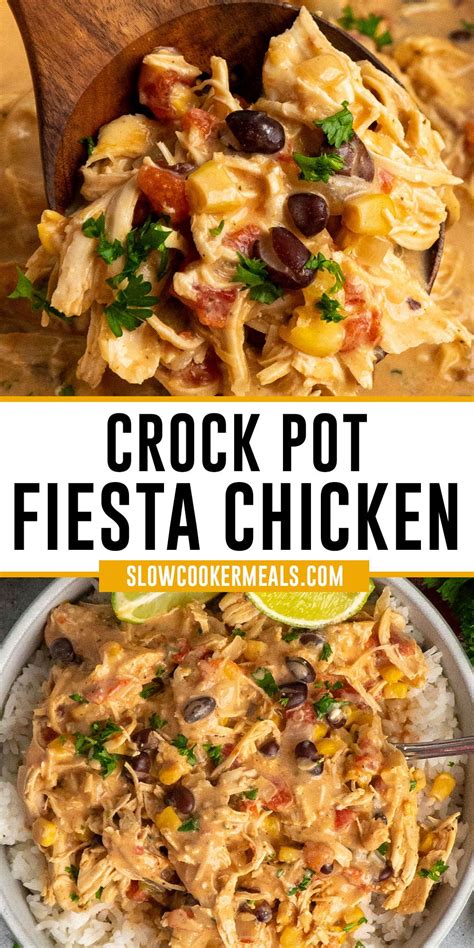 Crock Pot Fiesta Chicken Artofit