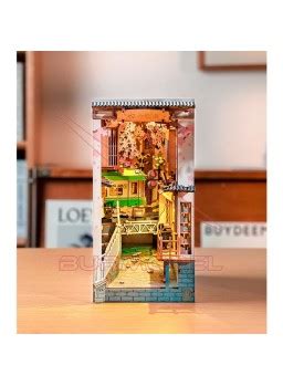 Maqueta Sujetalibros Sakura Densya Tgb Rincones Diy Rolife