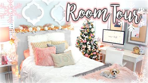 Holiday Room Tour Decorate Your Room For Chrismas Jessica Reid Youtube