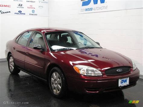 2004 Merlot Metallic Ford Taurus Lx Sedan 24493473 Car Color Galleries