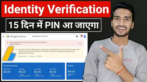 Youtube Identity Verification Kaise Kare 2021 Google Adsense Identity