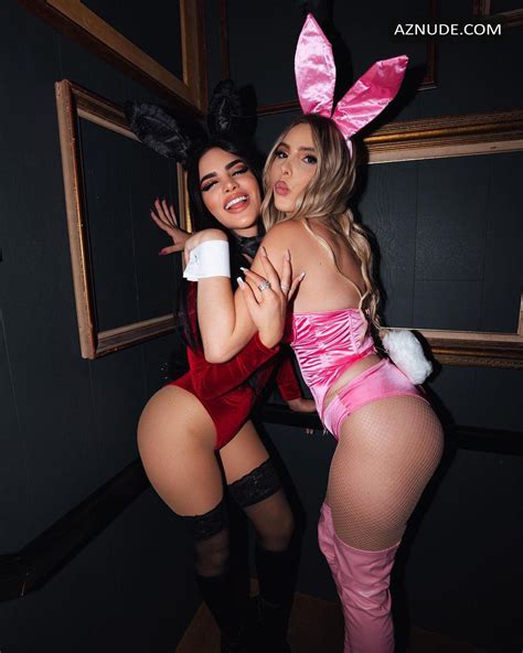 Lele Pons And Kimberly Loaiza Sexy Posing With Stunning Bunny Costumes For Social Media Photos