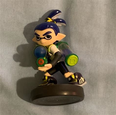 Nintendo Toys Nintendo Splatoon Inkling Boy Amiibo Poshmark