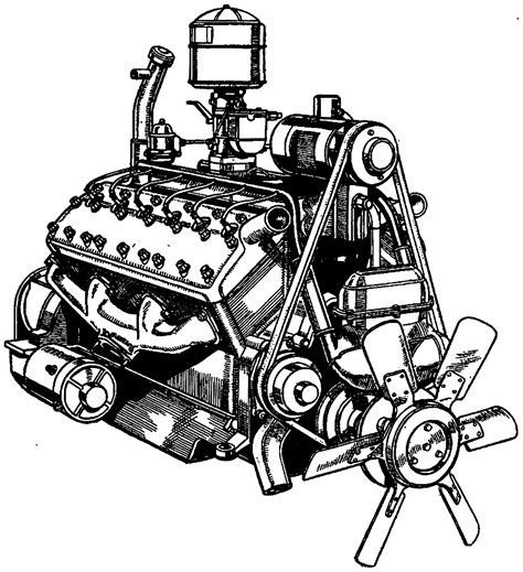 Lincoln Zephyr V12 Engine Public Domain Stock By Ihcoyc On Deviantart