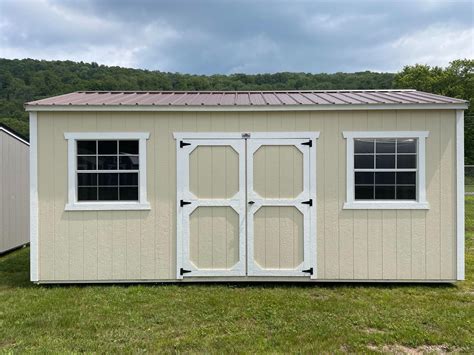 10′ x 20′ Utility with 8′ Walls – American Storage Buildings