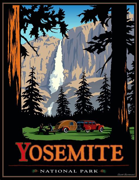 Yosemite National Parks Posters