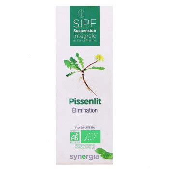 Sipf Pissenlit Bio Limination Ml Synergia Illicopharma