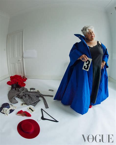 “harry Potter” Star Miriam Margolyes Makes Glamorous Vogue Cover Debut