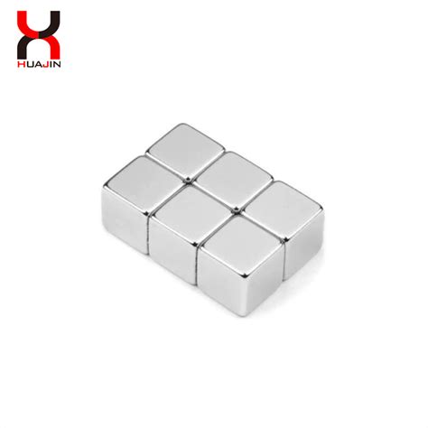 High Quality Rare Earth Ndfeb Neodymium Permanent X X Mm Cube Square