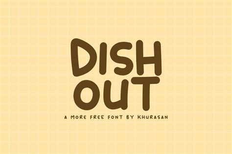 Dish Out | dafont.com