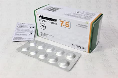 Primaquine Phosphate Tablet Mg Manufacture India Supplier