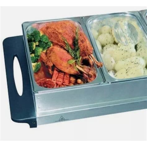 W Stainless Steel Server Pan Hot Plate