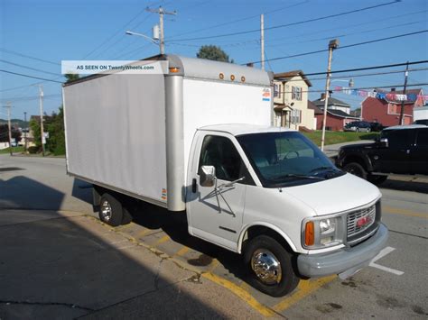 Gmc Gmc Savana Cutaway Box Cube Dry Van Truck One Owner Southern Truck