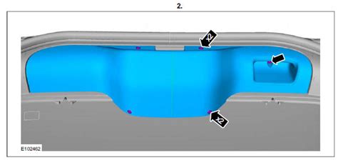 Ford Kuga Liftgate Upper Trim Panel Interior Trim And Ornamentation