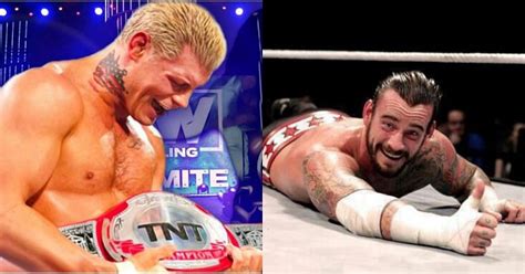 Cm Punk Reacts To Cody Rhodes Tnt Title Open Challenge Tweet Tony