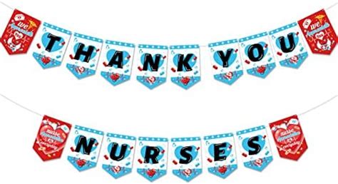 Amazon Qpout Thank You Nurses Banner Nurse Appreciation Week