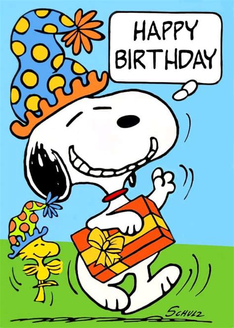 Charlie Brown Happy Birthday