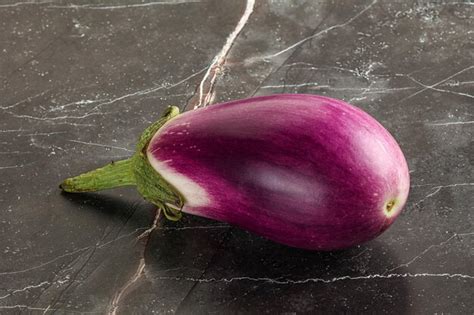 Premium Photo Raw Purple Ripe Eggplant For Cooking