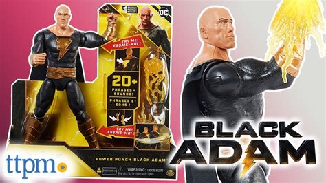 Dc Comics Power Punch Black Adam 12 Action Figure From Spin Master