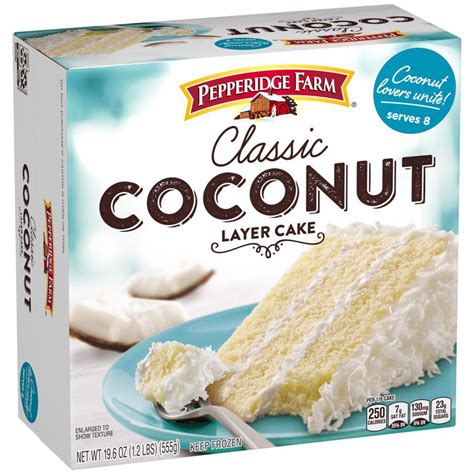 Pepperidge Farm Frozen Coconut Layer Cake Oz Box Reviews