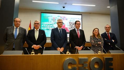 Los Empresarios Del Noroeste Aseguran En Madrid Que El Futuro De