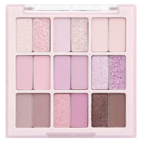Dasique, Eye Shadow Palette, 18 Berry Smoothie, 1 Count