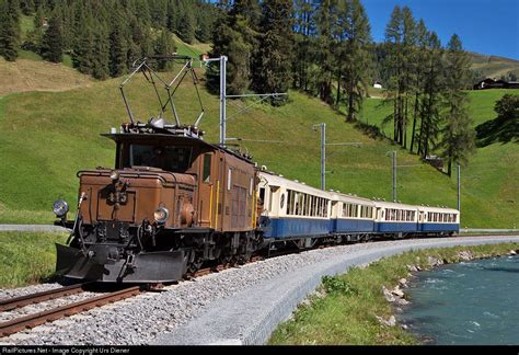 Railpicturesnet Photo 415 Rhb Rhätische Bahn Ge 66 I At Davos