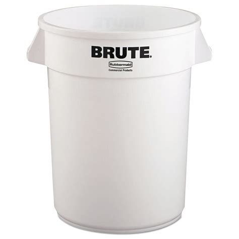 32 GALLON WHITE BRUTE TRASH CAN - Phoenix Container Corp