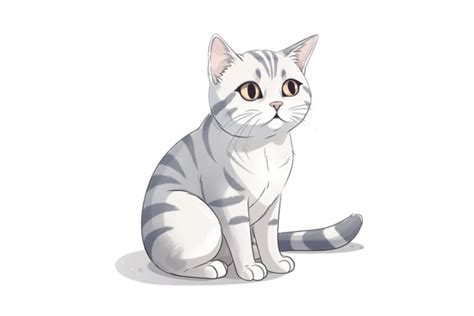 1 Cartoon American Shorthair Png Designs And Graphics