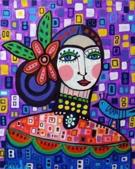 Heather Galler Mexican Folk Art Painting Folk Art Painting Paintings Art Prints