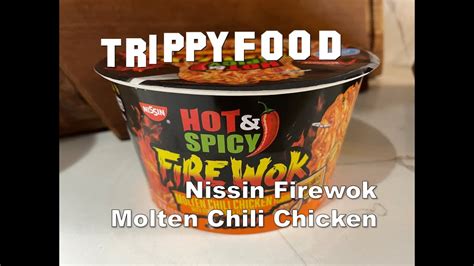 Hot Noods Nissin Firewok Molten Chili Chicken Ramen Ramen Noodles Hot Pepper Youtube