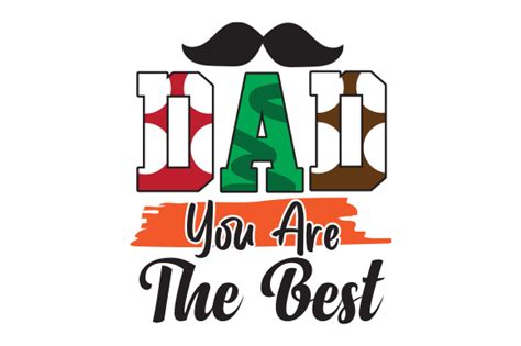 Dad You Are The Best Sublimation Design Graphic By Creative Design