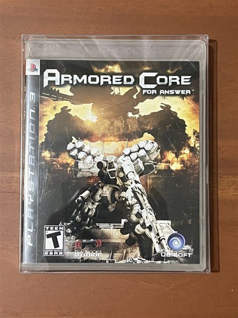 Rare Game Armored Core For Answer Ps Video Gaming Video Games