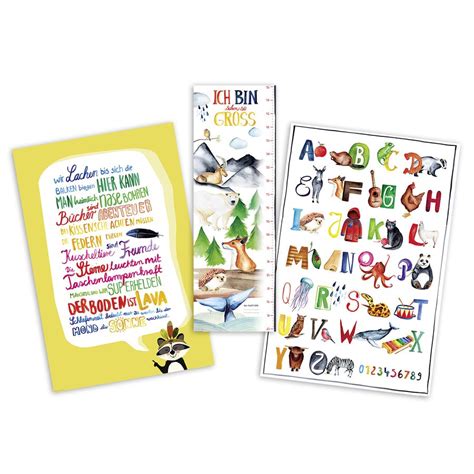 Kinderzimmer Poster Set Janette Poster Gro Format Jetzt Im Shop