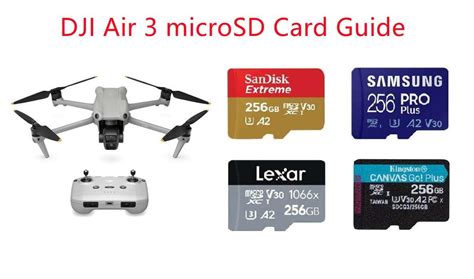 Best Memory Cards For Dji Air Camera Times