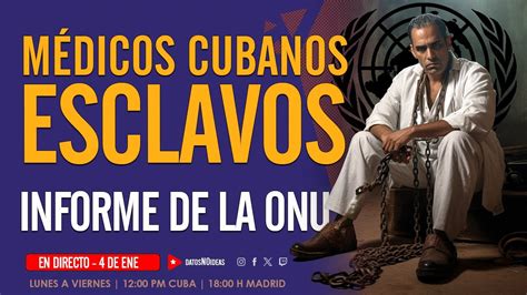 Karlitomadrid Programa De Hoy De Ene M Dicos Cubanos Esclavos