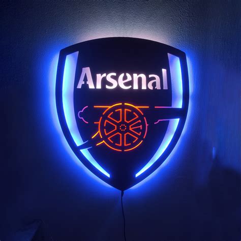 Arsenal Wall Art Football Wall Decor Gift for Soccer Dad - Etsy