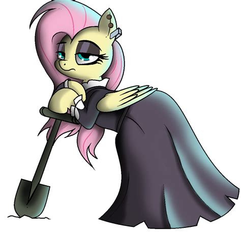 My Little Pony Fluttershy Gothic Art Pony Drawing My Little Pony