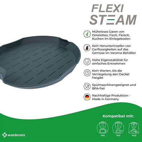 Thermomix ASS Y TMM SW11322 FlexiSteam Silicone casserole dish สำหรบ