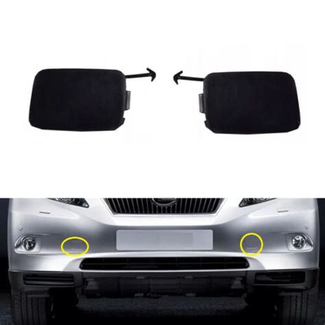 Left Right Front Bumper Tow Eye Hook Cover Cap For LEXUS RX350 RX450H