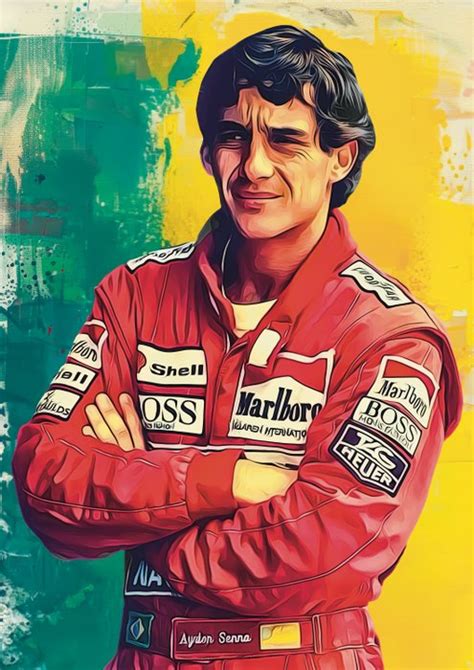 Mclaren Ayrton Senna Forever Mclaren Formula Portrait Edition