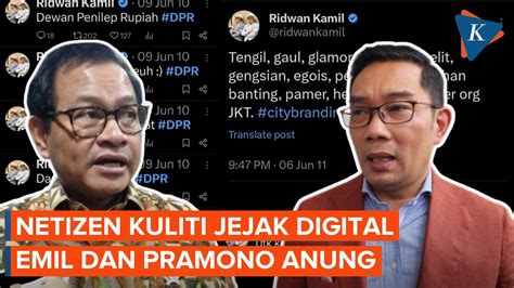 Video Netizen Ramai Ramai Menguliti Jejak Digital Ridwan Kamil Dan