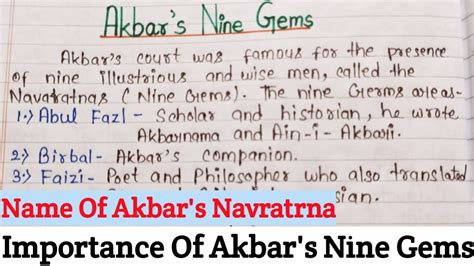 Importance Of Akbar Nine Gems Name Of Akbar Navratnas What Are The