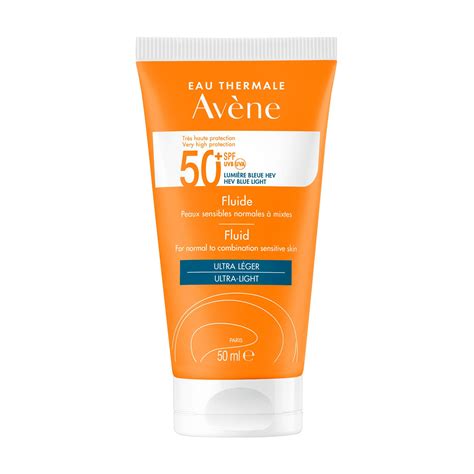 Fluide solaire SPF 50 très haute protection Avène protection soleil